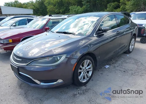 2016 Chrysler 200 Limited из США, поврежденный, VIN 1C3CCCAB6GN112745